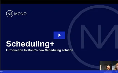 Introductory onboarding webinar to Scheduling+