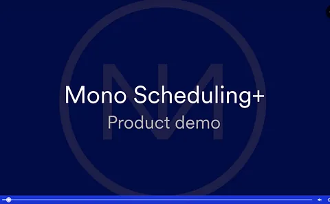 Scheduling+ product demo