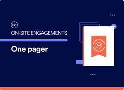 Mono On-Site Engagements one pager