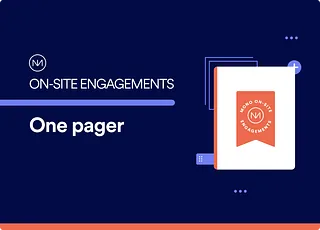 Mono On-Site Engagements one pager