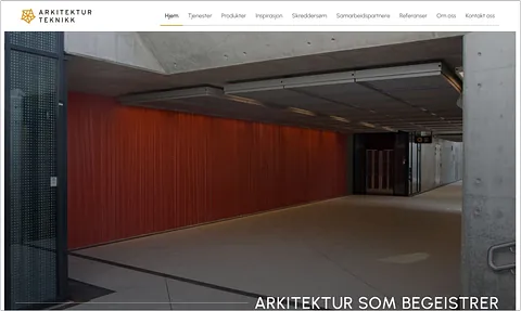 Mono - Best Website Competition Showcase - Arkitekturteknikk AS