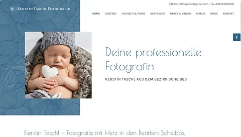 Mono Best Website Competition 2023 Showcase - Kerstin Taschl Fotografie