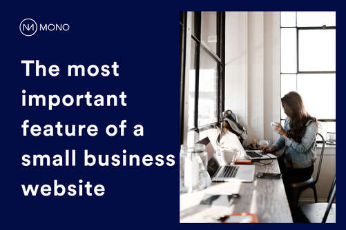 The most important feature of a small business website 