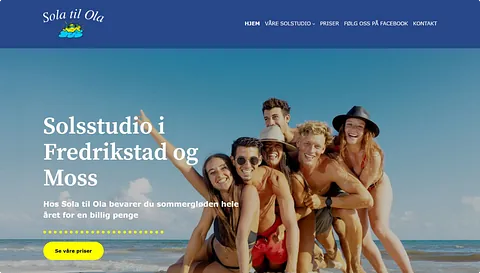 Mono Best Website Competition 2023 Showcase - Sola til Ola